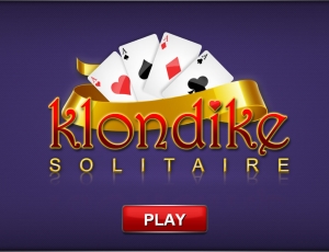 Klondike solitaire stary pasjans