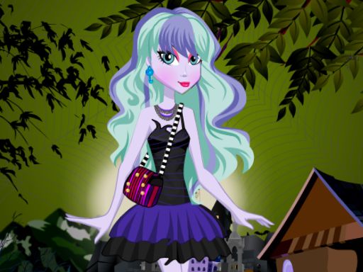 Monster High Twyla Dreamland Ubieranka