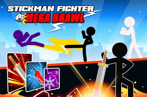 Stickman Fighter : Mega Brawl