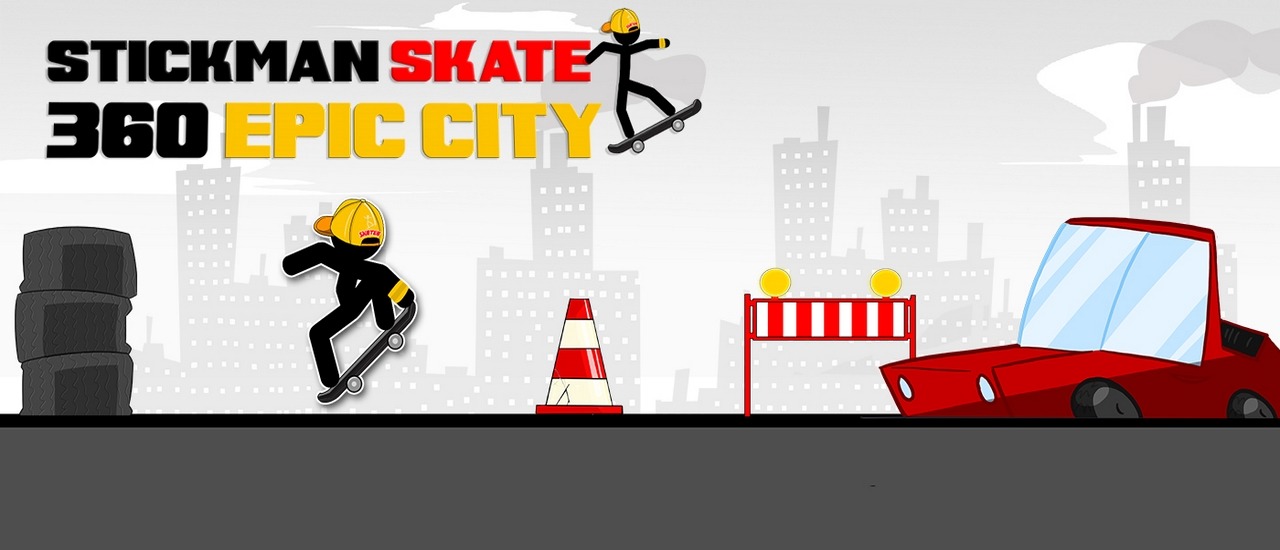 Stickman Skate 360 Epickie Miasto