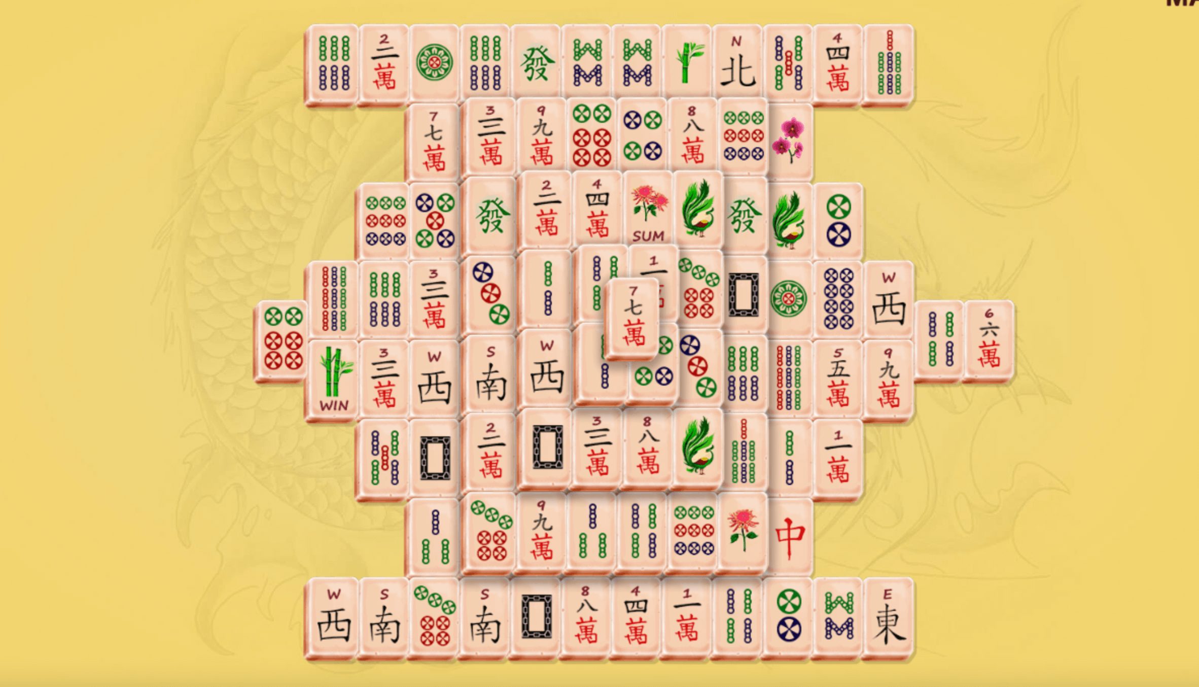 mahjong gra logiczna