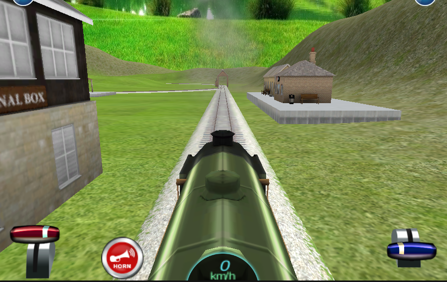 Uphill Mountain Passenger Train Simulator - tryb treningu