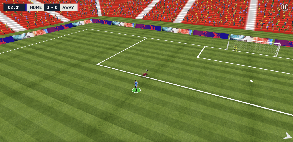 Screenshot z gry Champions FC